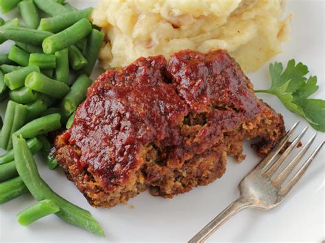 How many calories are in honey bbq meatloaf - calories, carbs, nutrition