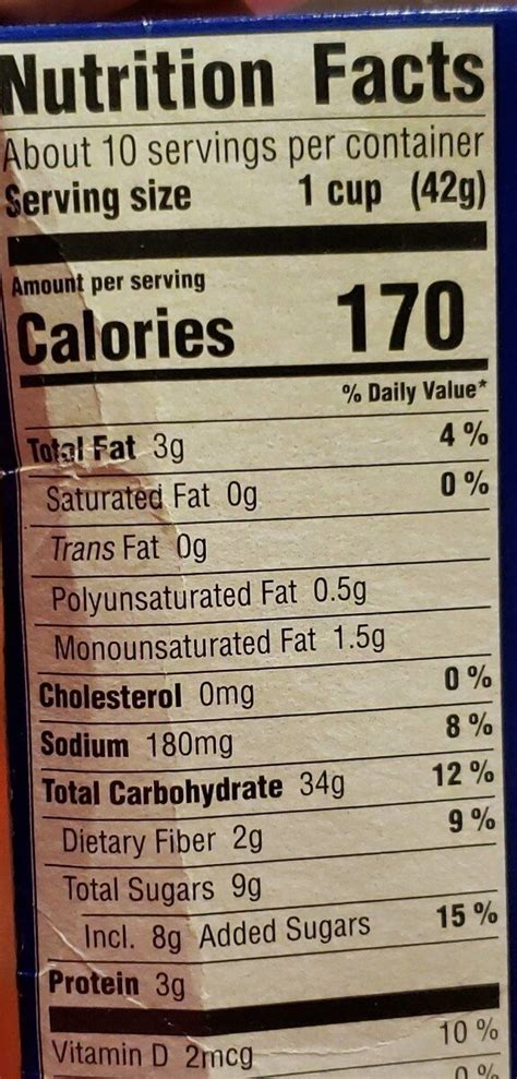 How many calories are in honey bunches of oats cereal greek - calories, carbs, nutrition