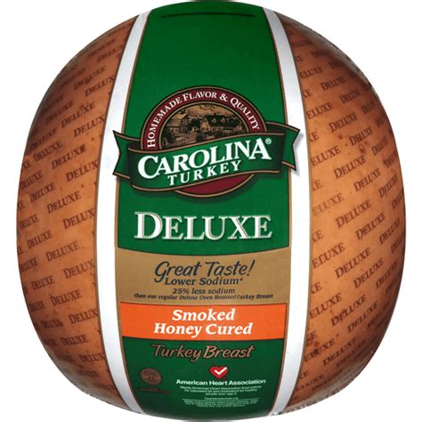 How many calories are in honey cured turkey breast - calories, carbs, nutrition