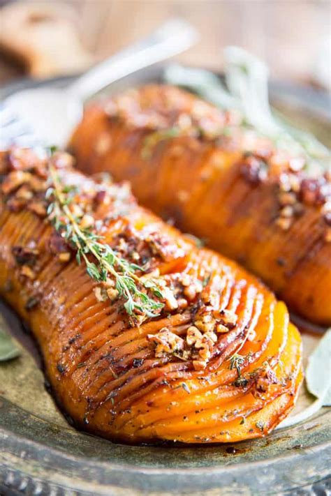 How many calories are in honey glazed butternut squash with pumpkin seeds - calories, carbs, nutrition