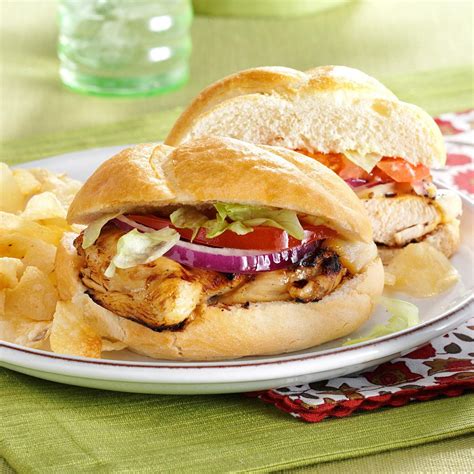 How many calories are in honey mustard chicken sandwich - calories, carbs, nutrition