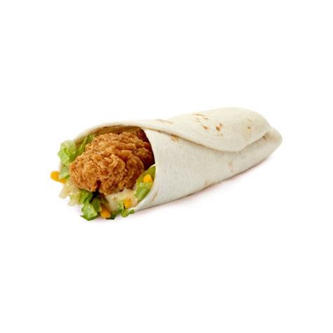 How many calories are in honey mustard snack wrap crispy - calories, carbs, nutrition