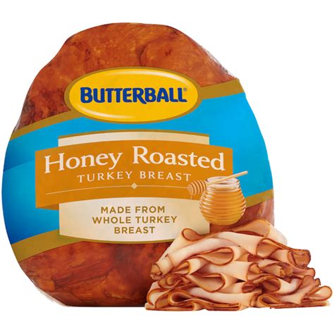 How many calories are in honey roasted turkey breast - calories, carbs, nutrition