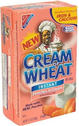 How many calories are in hot cereal - peaches 'n cream instant - calories, carbs, nutrition