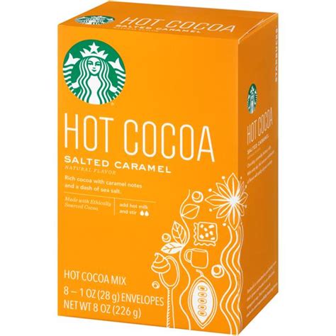 How many calories are in hot cocoa salted caramel - calories, carbs, nutrition