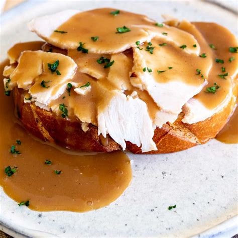 How many calories are in hot open-faced turkey on white bread - calories, carbs, nutrition