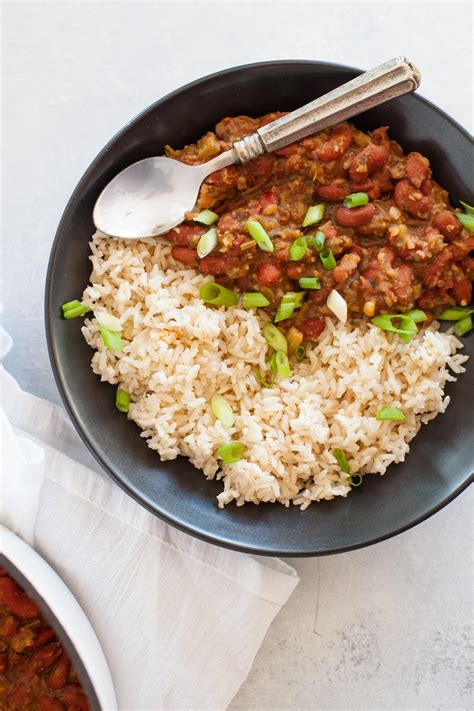 How many calories are in house vegetarian red beans & rice - calories, carbs, nutrition