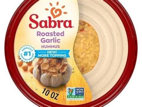 How many calories are in hummus - roasted garlic - calories, carbs, nutrition