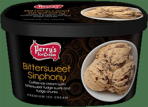 How many calories are in ice cream, bittersweet sinphony, perry's - calories, carbs, nutrition