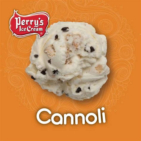 How many calories are in ice cream, cannoli, perry's - calories, carbs, nutrition