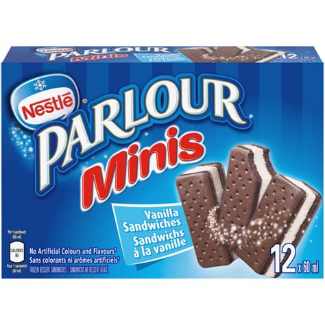 How many calories are in ice cream sandwich, mini - calories, carbs, nutrition