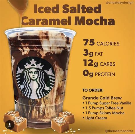 How many calories are in iced salted caramel latte 20 oz. - calories, carbs, nutrition