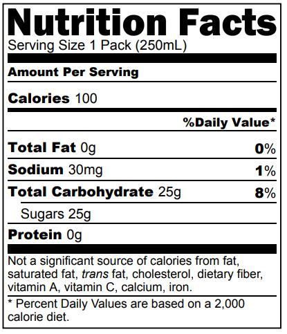 How many calories are in iced tea lemon flavored - calories, carbs, nutrition