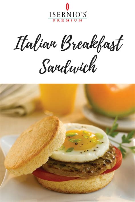 How many calories are in italian breakfast sandwich - calories, carbs, nutrition