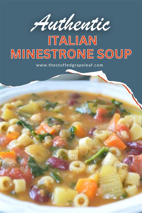 How many calories are in italian minestrone soup - calories, carbs, nutrition