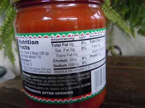 How many calories are in italian salsa - calories, carbs, nutrition