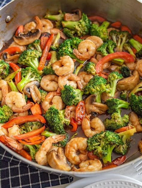 How many calories are in italian shrimp stir-fry - calories, carbs, nutrition