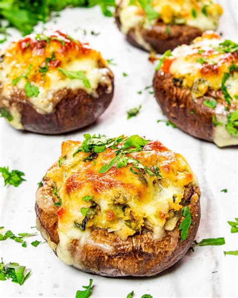 How many calories are in italian stuffed portobellas - calories, carbs, nutrition