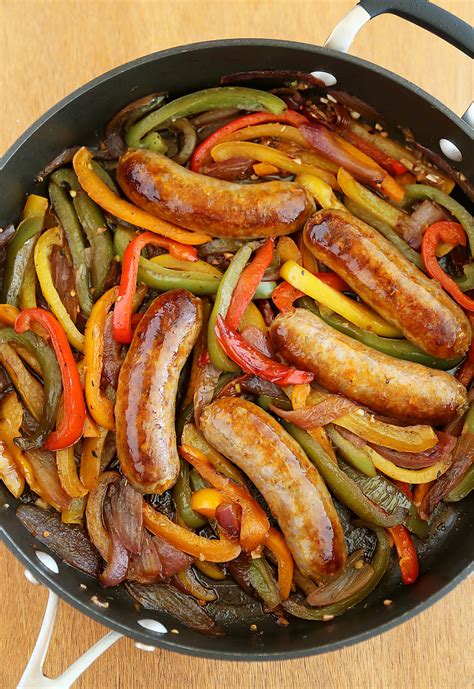 How many calories are in italian style sausage withpeppers onions and pasta - calories, carbs, nutrition