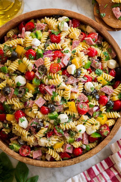 How many calories are in italiano pasta salad - calories, carbs, nutrition