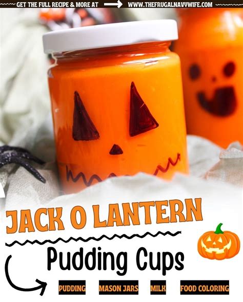 How many calories are in jack-o-lantarn pudding cup - calories, carbs, nutrition