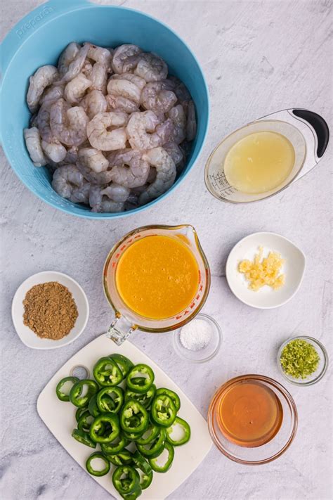 How many calories are in jalape¤o lime shrimp - calories, carbs, nutrition