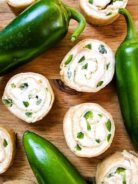 How many calories are in jalapeno popper pinwheels - calories, carbs, nutrition