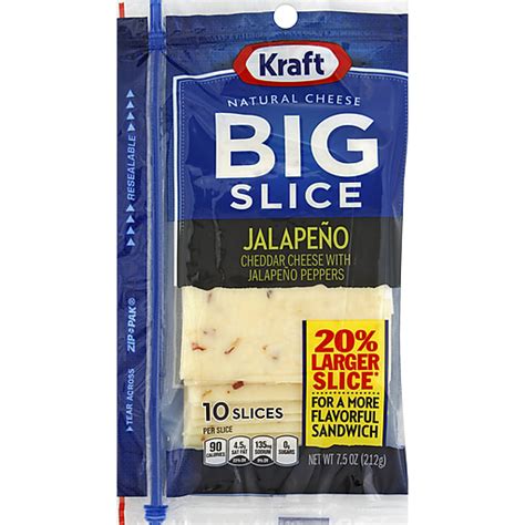 How many calories are in jalapeno whit cheddar cheese - calories, carbs, nutrition