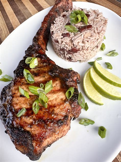 How many calories are in jamaican jerk pork chops - calories, carbs, nutrition