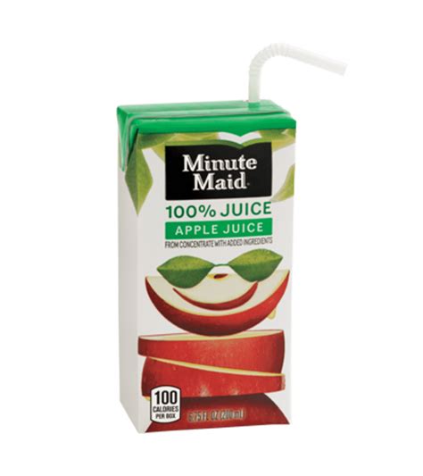 How many calories are in juice box - calories, carbs, nutrition