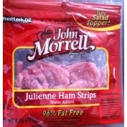 How many calories are in julienne ham - calories, carbs, nutrition