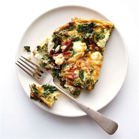 How many calories are in kale and bacon frittata - calories, carbs, nutrition