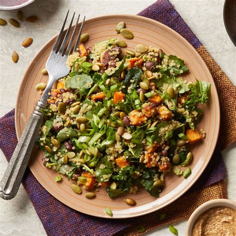 How many calories are in kale quinoa winter salad - calories, carbs, nutrition