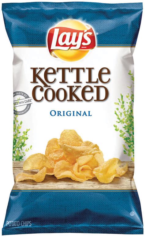 How many calories are in kettle cooked chips - calories, carbs, nutrition