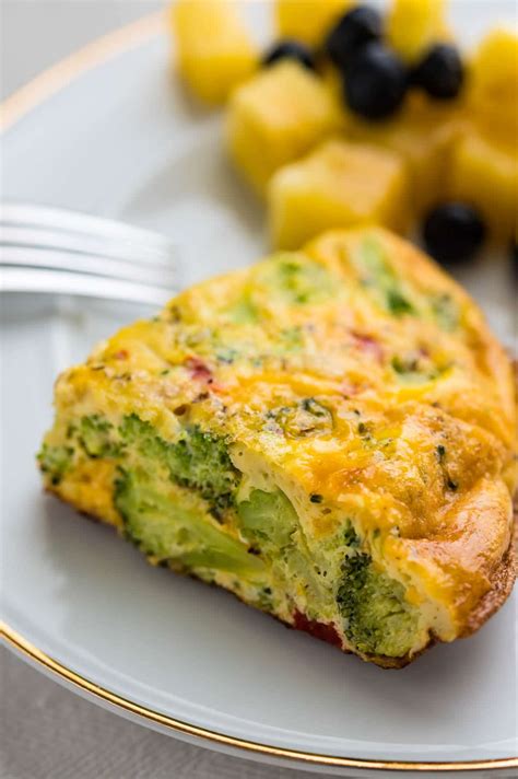 How many calories are in kids broccoli and cheese fritatta - calories, carbs, nutrition