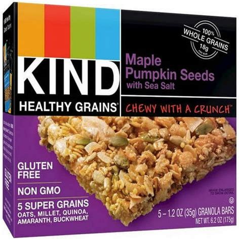 How many calories are in kind maple pumpkin - calories, carbs, nutrition