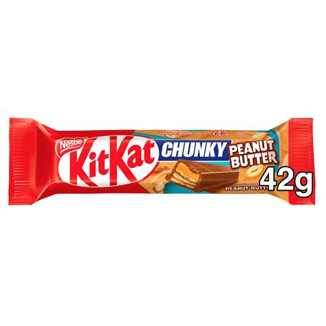 How many calories are in kit kat chunky peanut - calories, carbs, nutrition