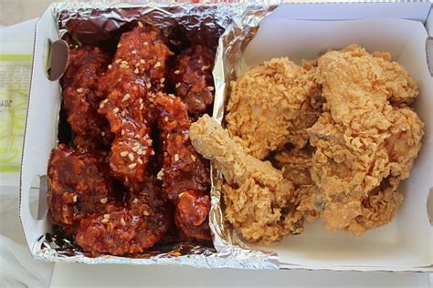 How many calories are in korean fried chicken - calories, carbs, nutrition