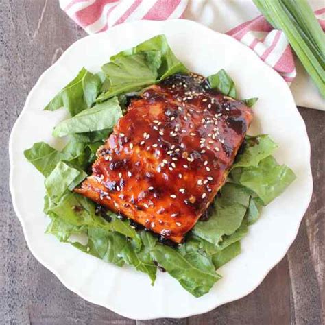 How many calories are in korean grilled salmon - calories, carbs, nutrition