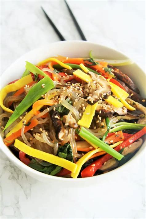 How many calories are in korean stir-fried vegetables & tofu - calories, carbs, nutrition