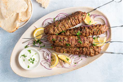 How many calories are in lamb kofta - calories, carbs, nutrition