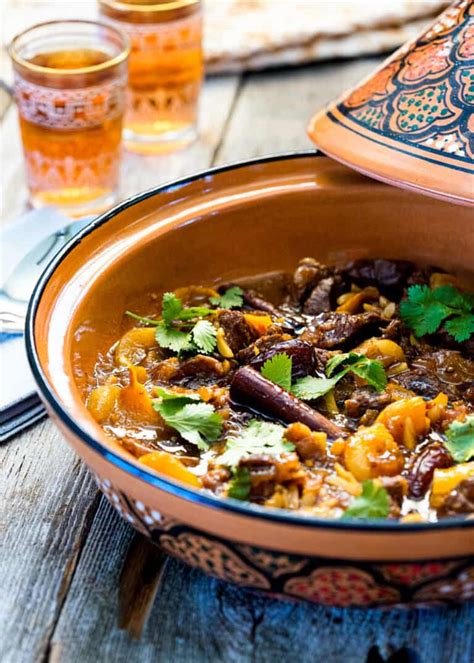 How many calories are in lamb tagine with honey & dates - calories, carbs, nutrition