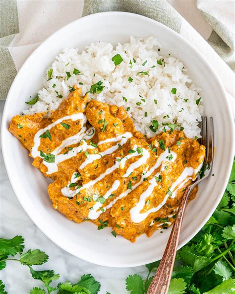 How many calories are in large chicken korma and rice - calories, carbs, nutrition