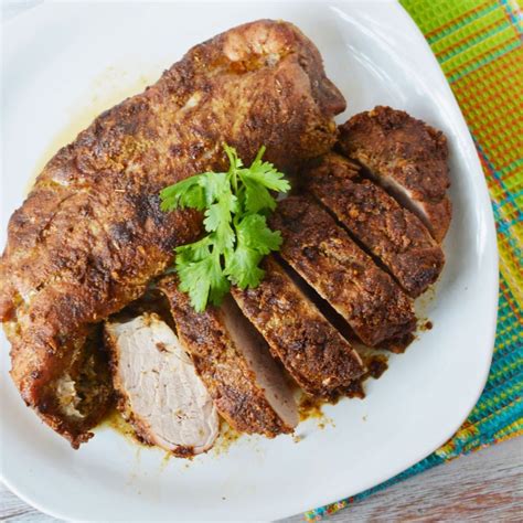 How many calories are in latin pork roast - calories, carbs, nutrition