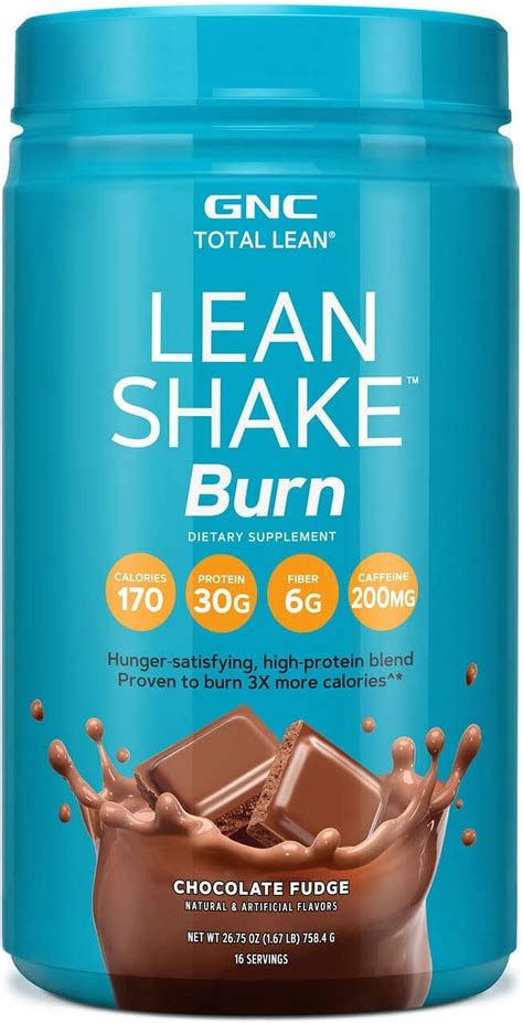 How many calories are in lean shake burn - calories, carbs, nutrition