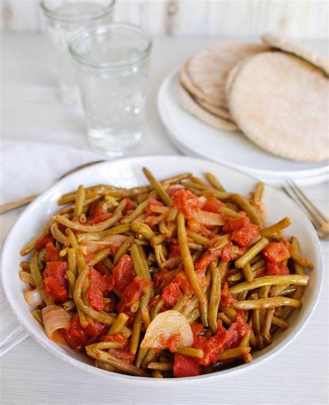 How many calories are in lebanese green beans - calories, carbs, nutrition