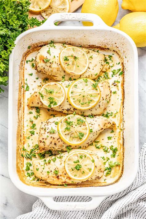 How many calories are in lemon baked chicken - calories, carbs, nutrition