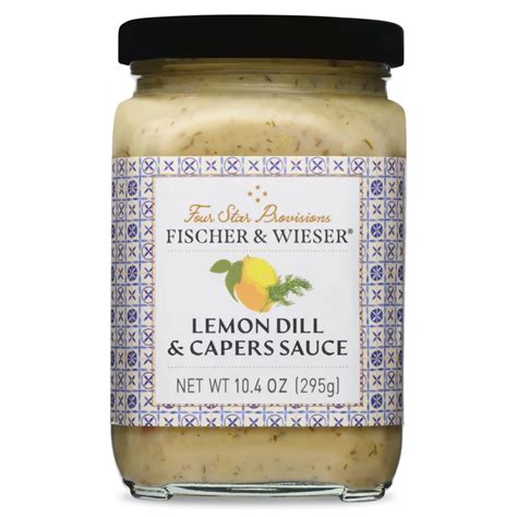 How many calories are in lemon caper dill sauce-occ - calories, carbs, nutrition