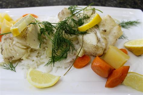 How many calories are in lemon dill cod with onion & peppers - calories, carbs, nutrition