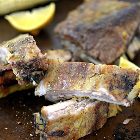 How many calories are in lemon pepper pork dry ribs (57704.10) - calories, carbs, nutrition